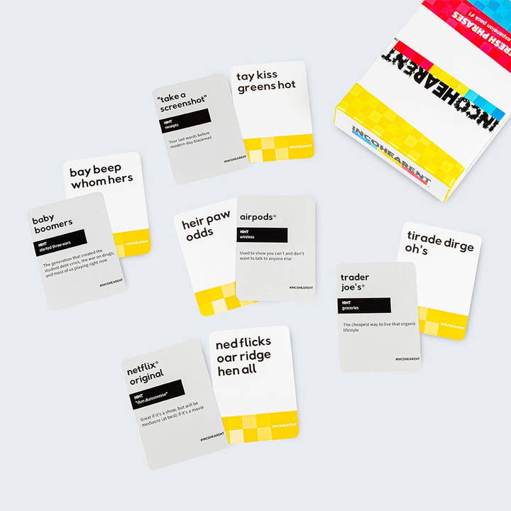 What Do You Meme - Wholesale Card Game - Incohearent™ Fresh Phrases Expansion Pack2