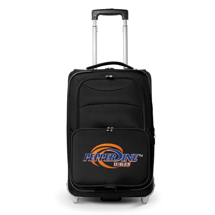 NCAA Pepperdine Waves 21" Carry-On Rolling Soft side for wholesale by Mojo Licensing