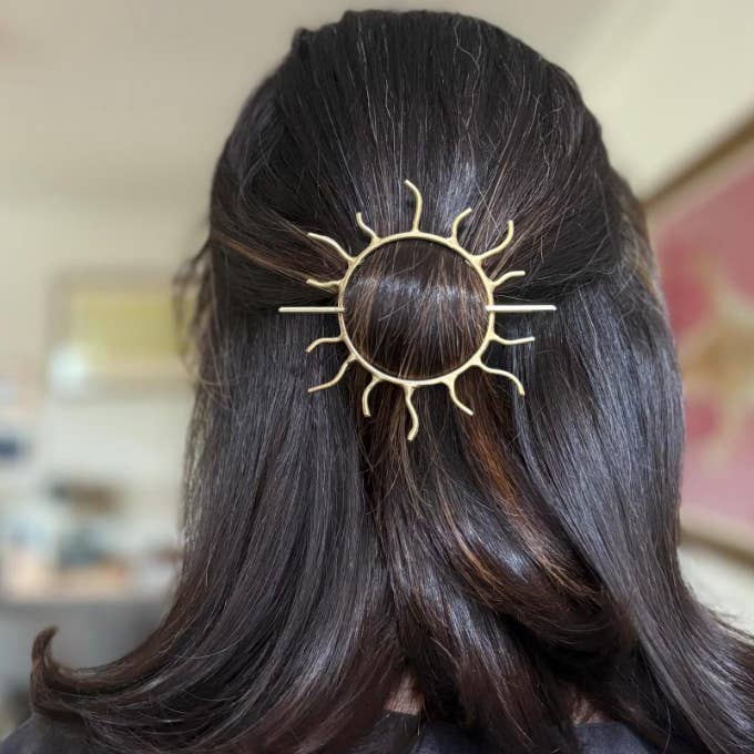Sunshine Hair Pin for wholesale by Rachel Pfeffer