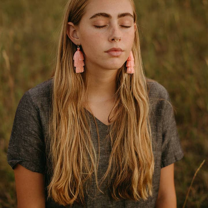 Rover & Kin - Wholesale Tassel Earrings - Tiered Tassel Earrings4