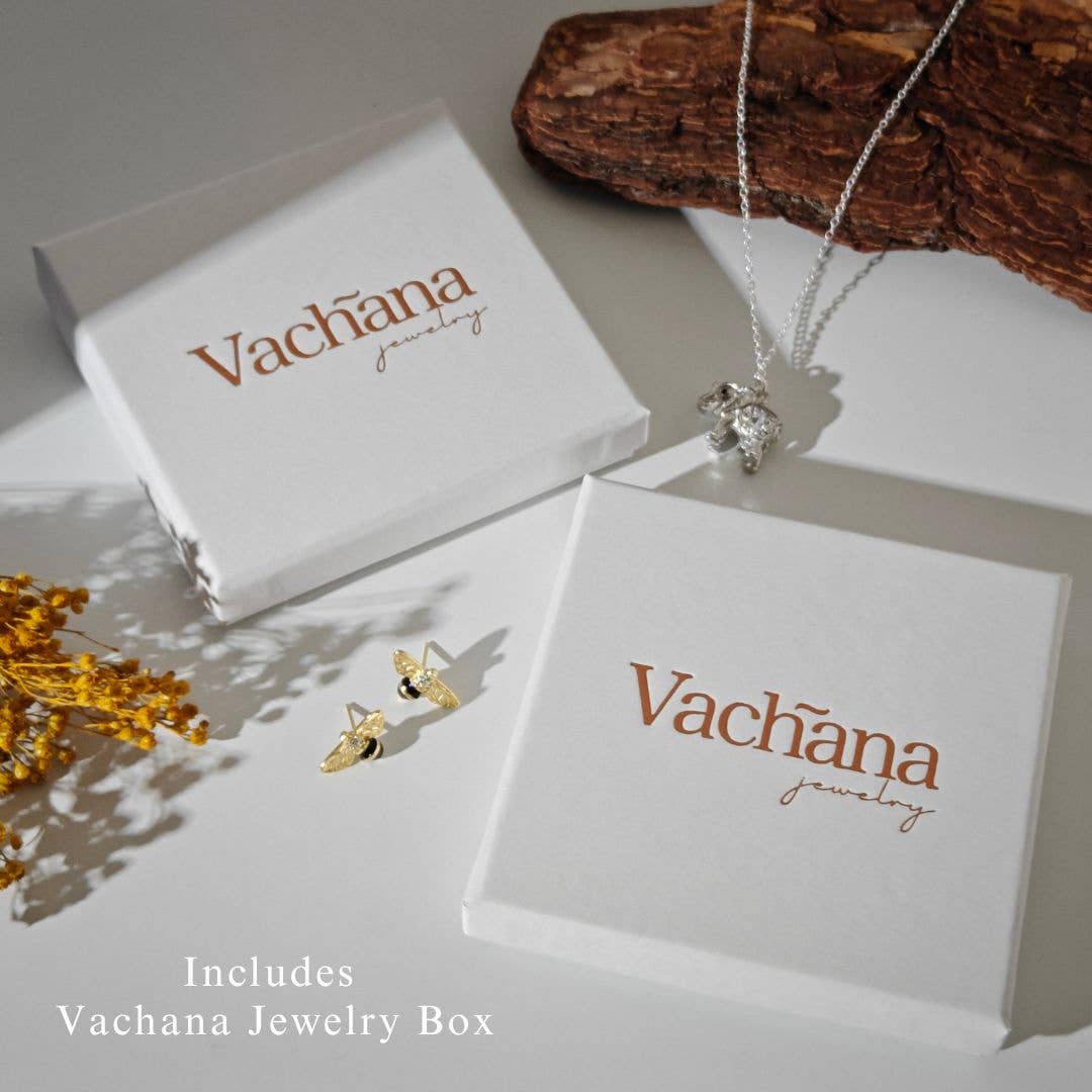 Vachana - Wholesale Sieradenset - Zilveren Blauwe Bel Emaille Sieradensets6