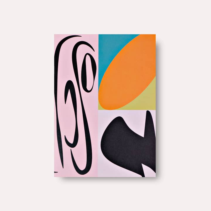 Moab Slimline Notizbuch mit grafischem Print für den Großhandel von The Completist (No duties on USA orders!)