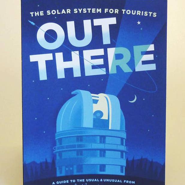 Herb Lester Associates - Wholesale Travel - Solar System for Tourists - Space Art Map & Cultural Guide1