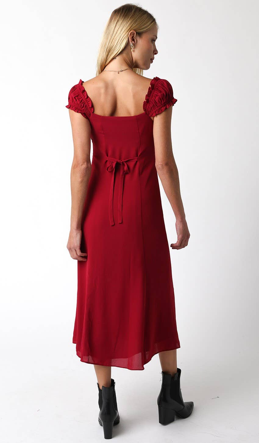 Bourgogne Robe Shiloh en vente sur Faire2