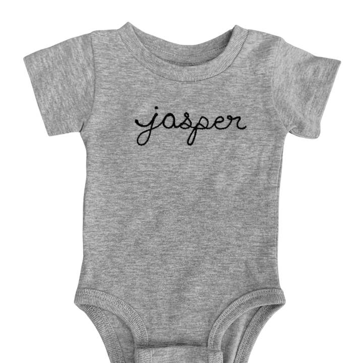 Club Chainstitch - Wholesale Bodysuit (Non-Footed) - Baby - BABY Custom Onesie with Personalized Embroidery