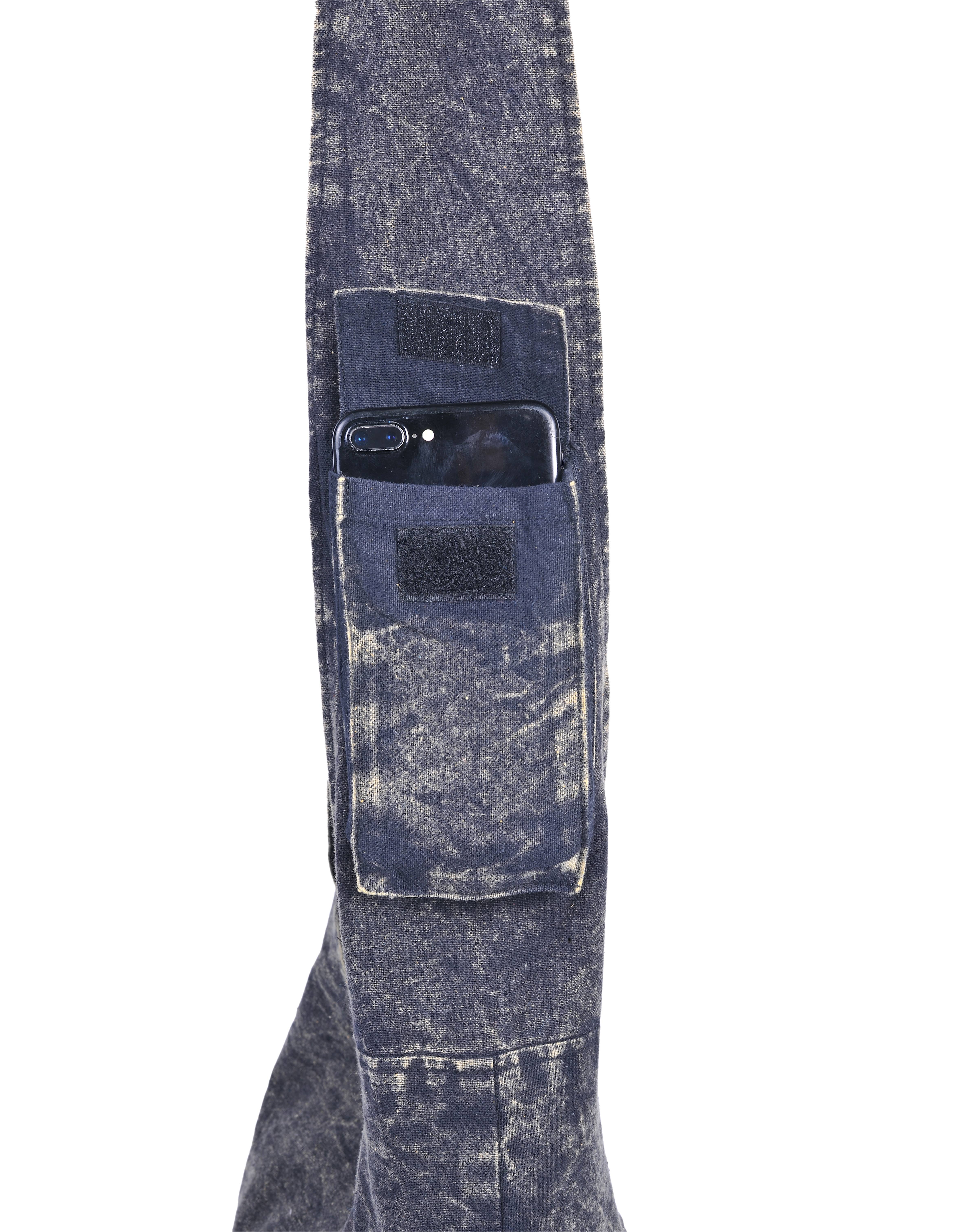 The Collection Royal / Royal Handicrafts - Vendita all'ingrosso Borsa a tracolla - Donna - Borsa Hobo a tracolla Hippie Boho ricamata a forma di fungo in cotone5