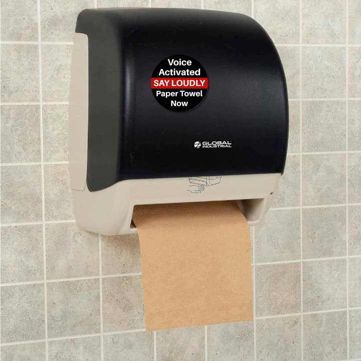 Jazzy Pop Stickers - Wholesale Sticker - Set of 3 2.75" Paper Towel Joke Prank Vinyl Stickers Funny
