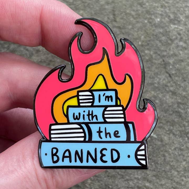 Je suis d'accord avec l'épingle interdite pour la vente par Dissent Pins