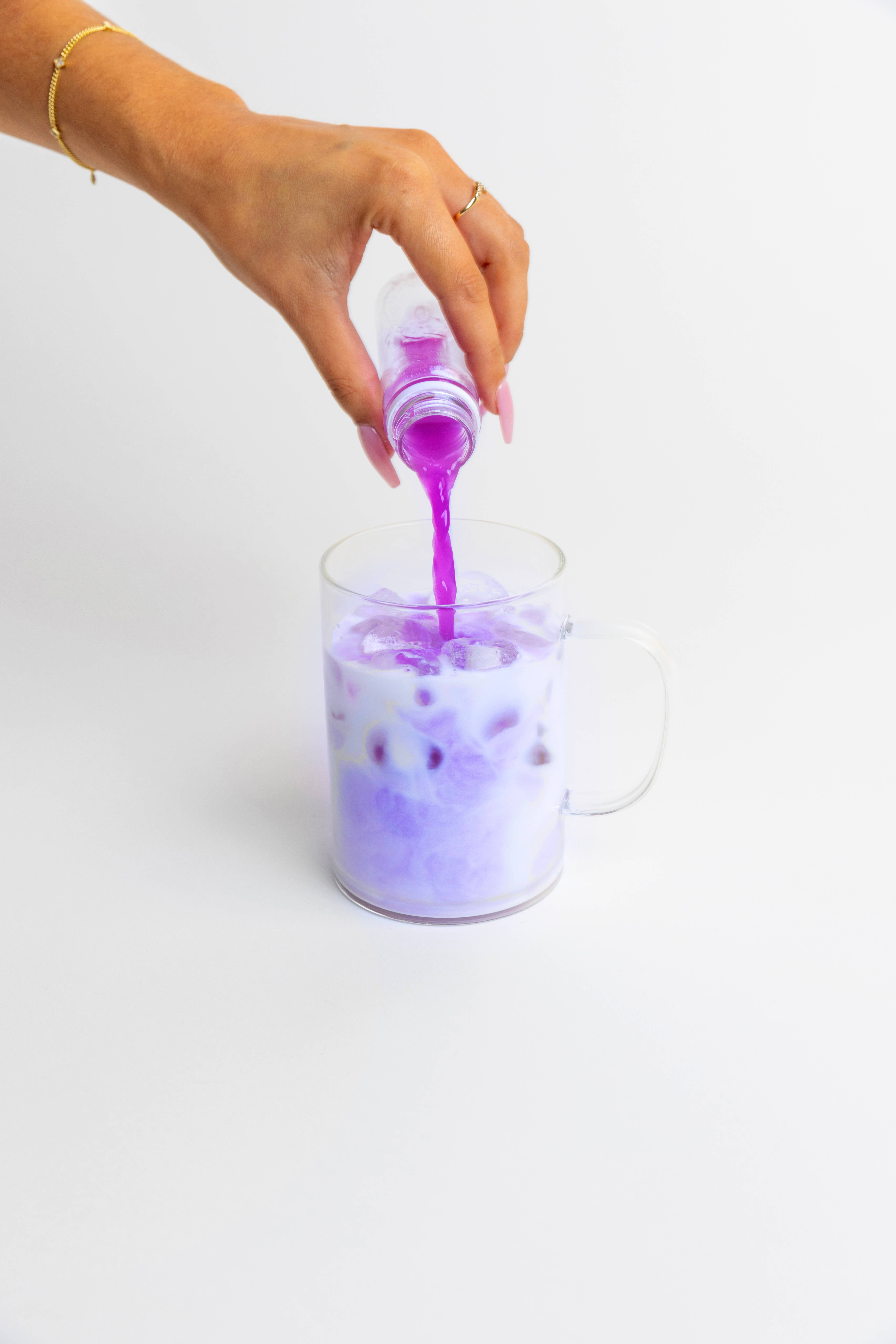 TIGER SHOT - Wholesale Protein/Superfood Powder - PURPLE MATCHA SHOT for lattes (16 Servings)5