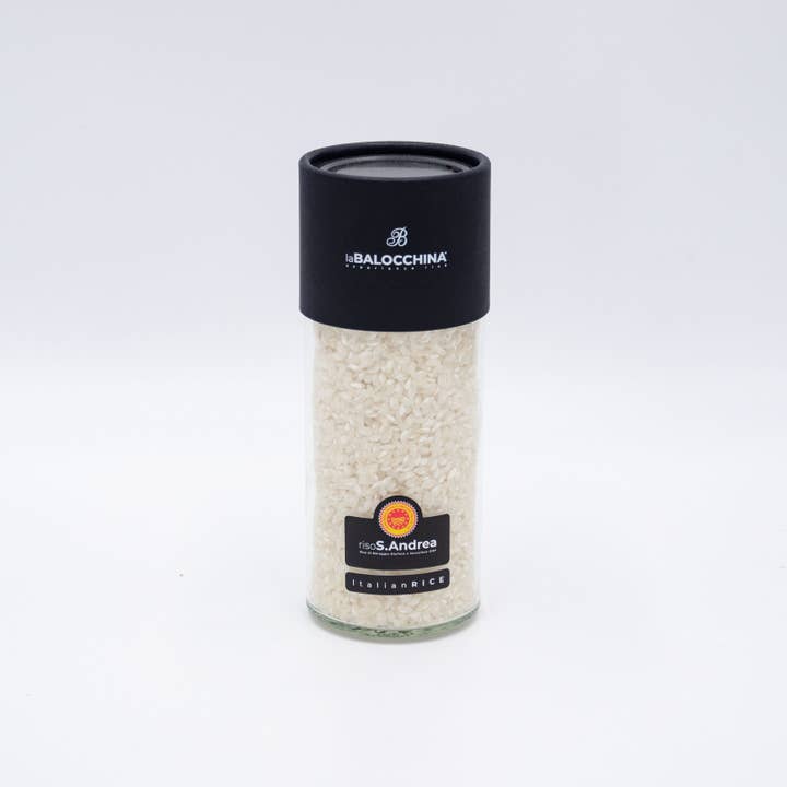 Rijst S. Andrea DOP in glazen pot - 500 g voor wholesale door laBalocchina