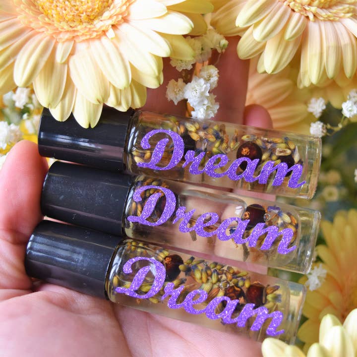 Dream Roll On Bottle, Dream Perfume Bottle for wholesale by Knot Treasures