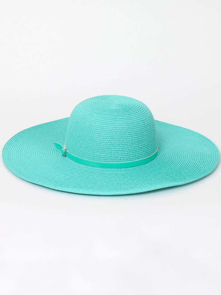 Chapeau Porto - Turquoise pour la vente par Pia Rossini Ltd