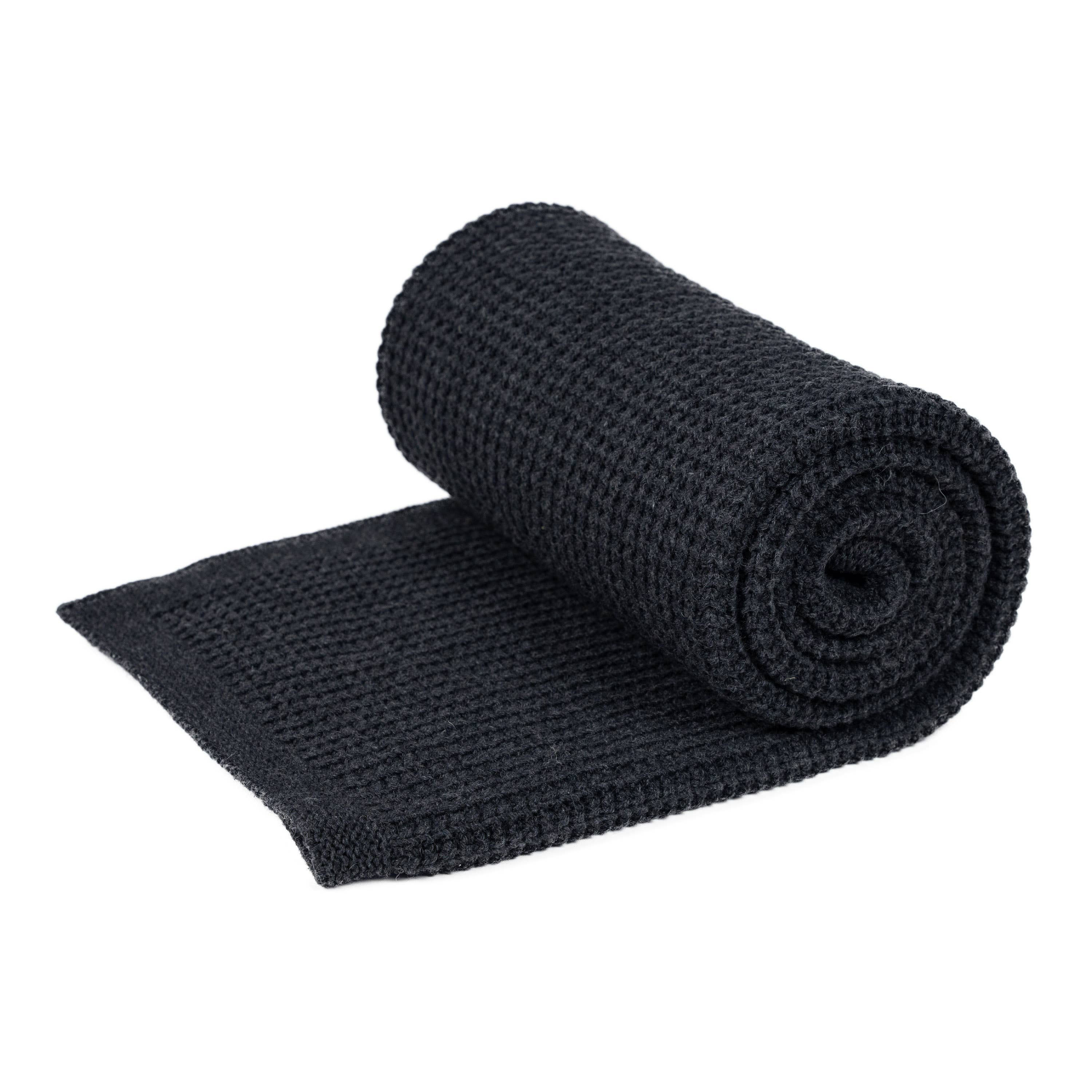 CottoHouse – Engroshandel Tæppe – EMMA strikket tæppe i merinould5