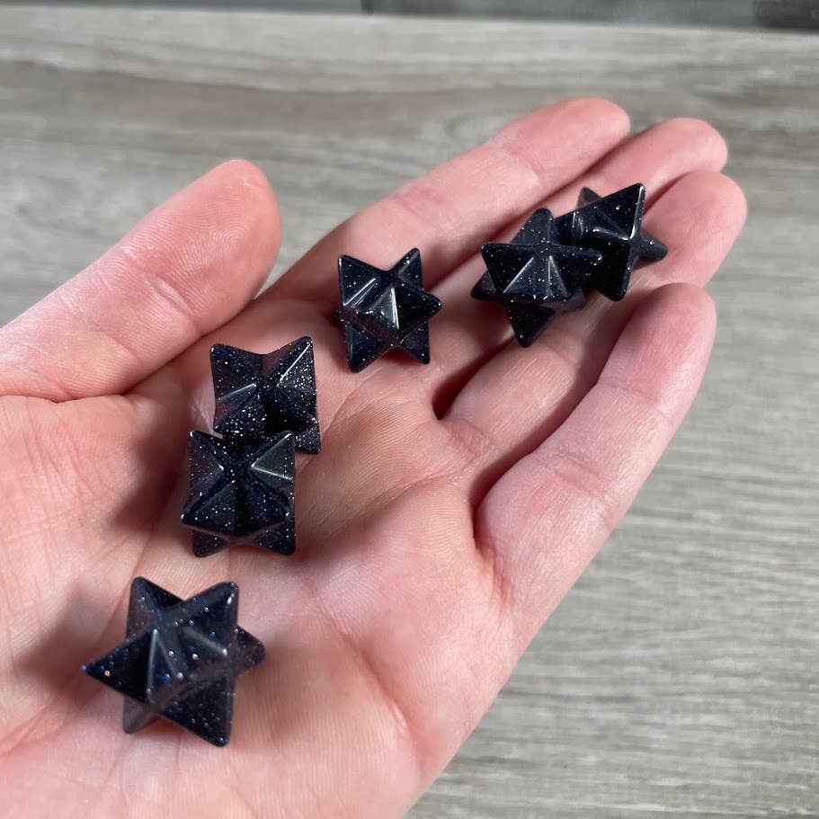 Keystone Crystals - Wholesale Spiritual Stone/Crystal - Gemstone Merkaba Star Sacred Geometry Crystal – 1/2 Inch 20