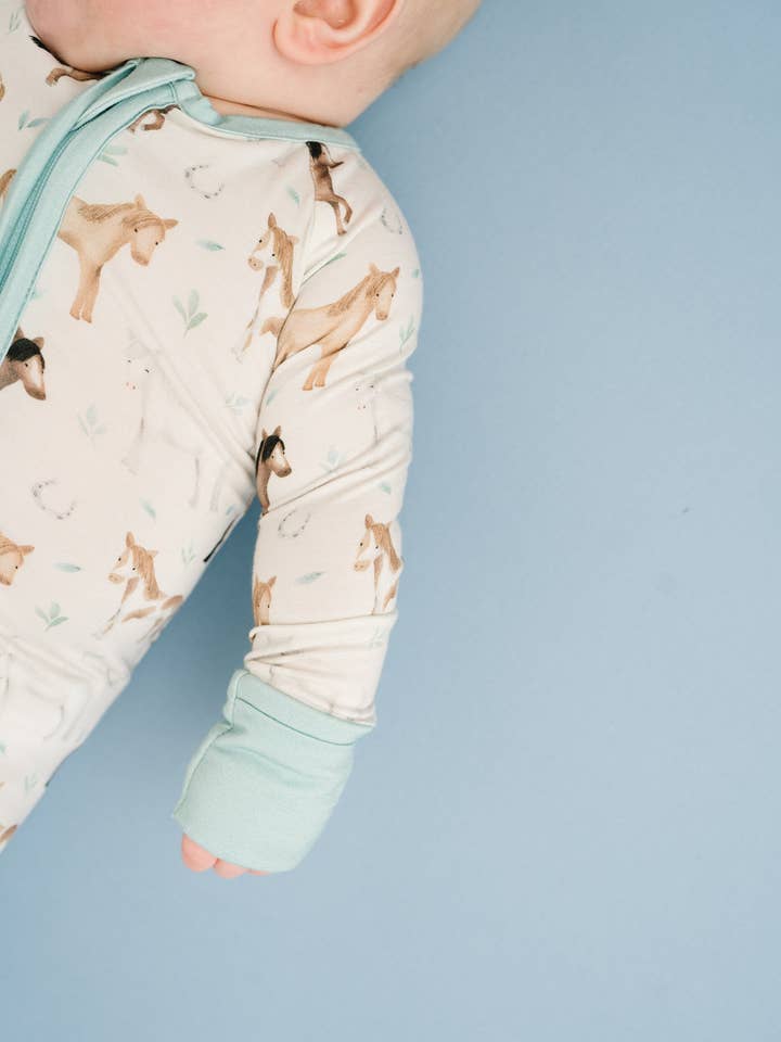 Little One Shop - Wholesale Clothing Set - Baby - Prairie Gallop Bamboo Sleeper