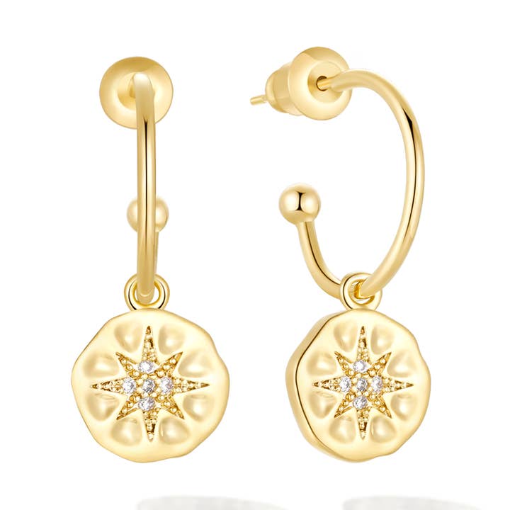 Boucles d'oreilles Asteria pour la vente par Glacier Mist