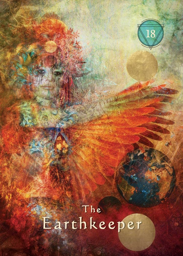 Cardshouse – Cartas de tarô por atacado – Cartas oráculo místicas de xamã em tamanho bolso com caixa de lata - Cardshouse7