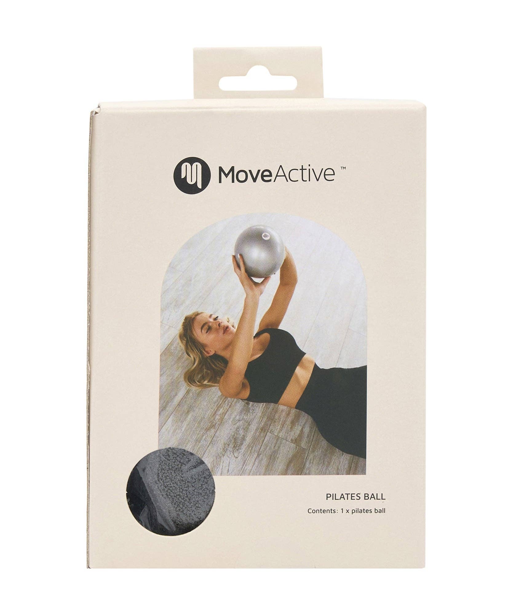 MoveActive – wholesale Fitness equipment – 20-22cm Pilates Ball - Black1