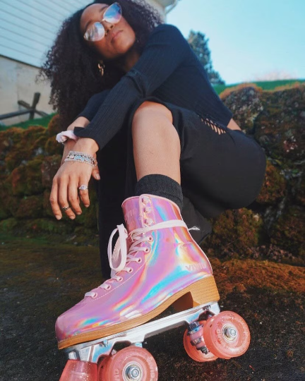 Vivid Skates - Wholesale Sporting Accessories - Vivid Skates Pink Primsa Roller Skates3