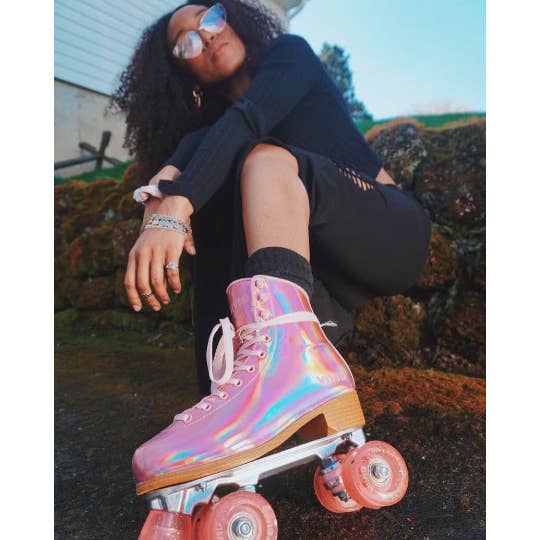 Vivid Skates – Großhandel Sportliches Zubehör – Vivid Skates Pink Prima Rollschuhe3