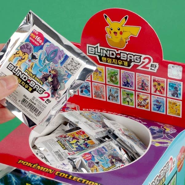 K-Wonderland - Wholesale Eraser - Pokémon Blind Bag Eraser Series 2 Random Box0
