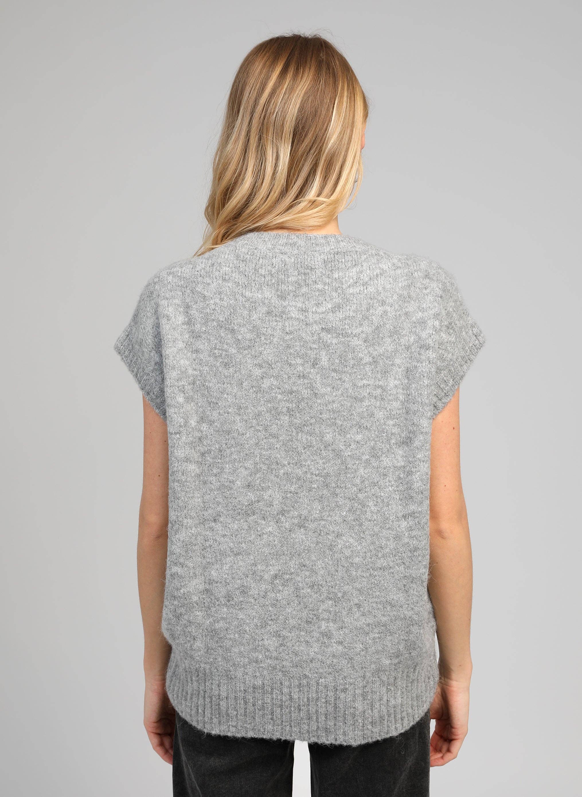 An'ge - Wholesale Knit Sweater - Women's - PULL LISAMAY gray3
