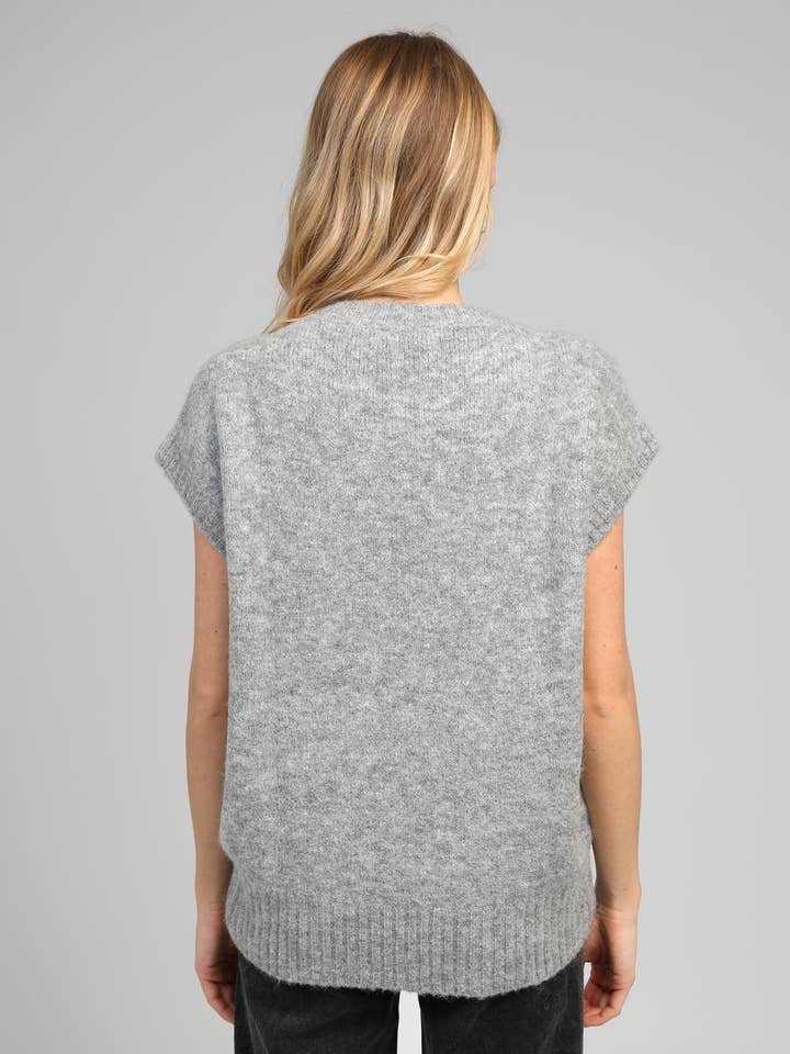 An'ge - Wholesale Knit Sweater - Women's - PULL LISAMAY gray3