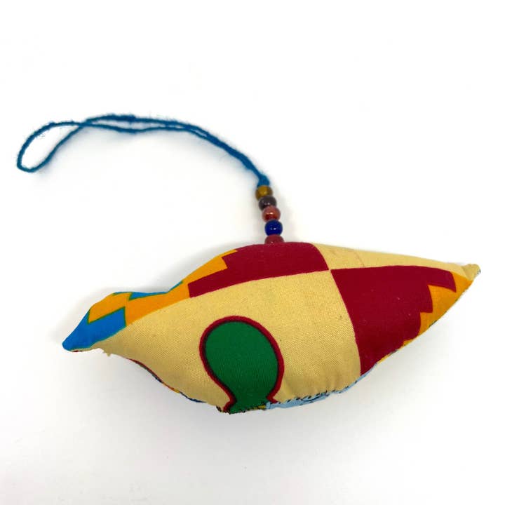 World Peaces - Wholesale Ornament - African wax print ornament
