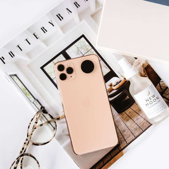 Apothecary Co. - Wholesale Phone & Laptop Stickers - Shungite Cell Phone Sticker For EMF Protection