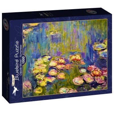 Bluebird Puzzle - Wholesale Puzzle - Adult - 1000 Piece Puzzle - Claude Monet - Water Lilies0