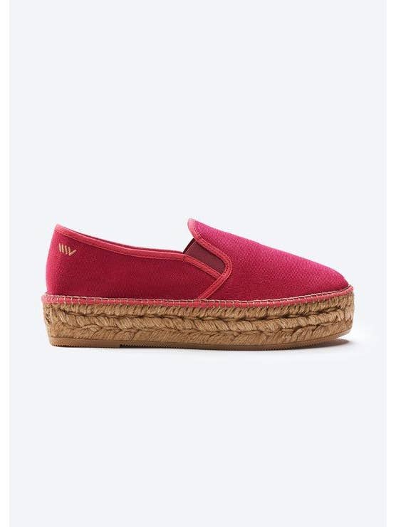 VISCATA - Wholesale Flats - Women's - Castell Canvas Platform Espadrilles Limited Edition