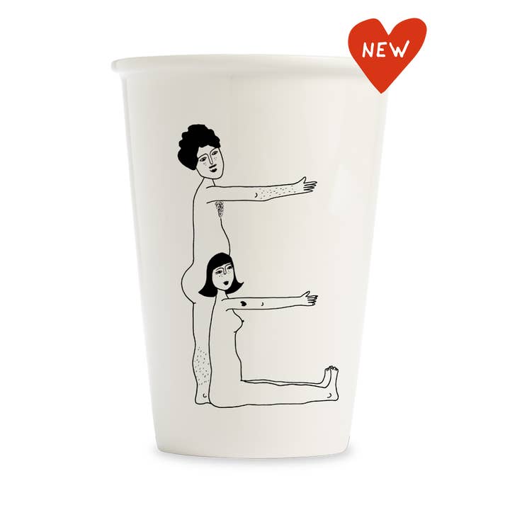 helen b - Wholesale Drinking Glass/Cup - XL cup E nude