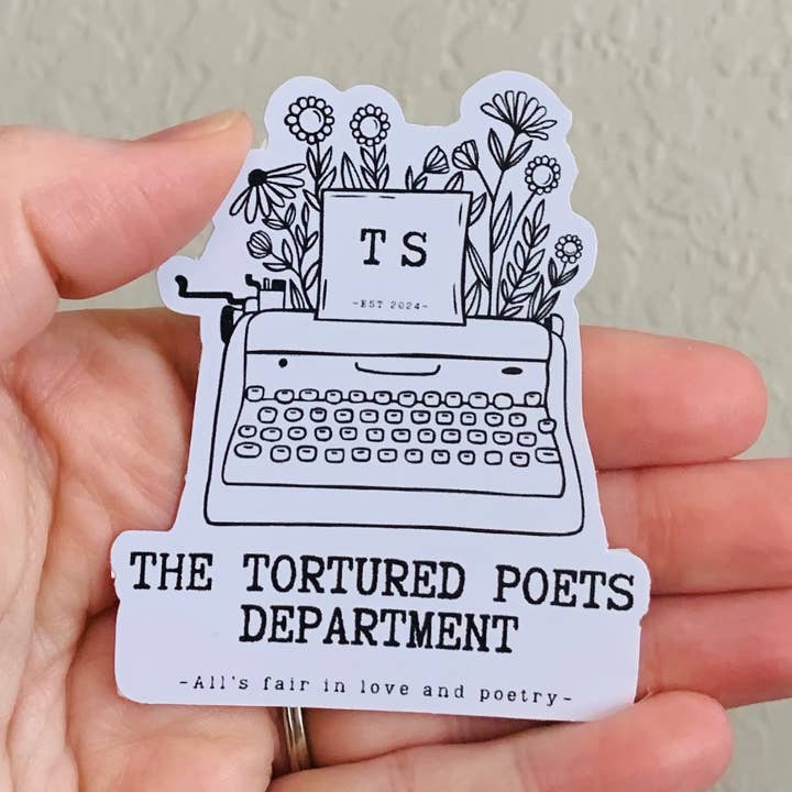 All's Fair -Taylor Songtext 2 Aufkleber/Magnet für den Großhandel von Oily Graphic Creations