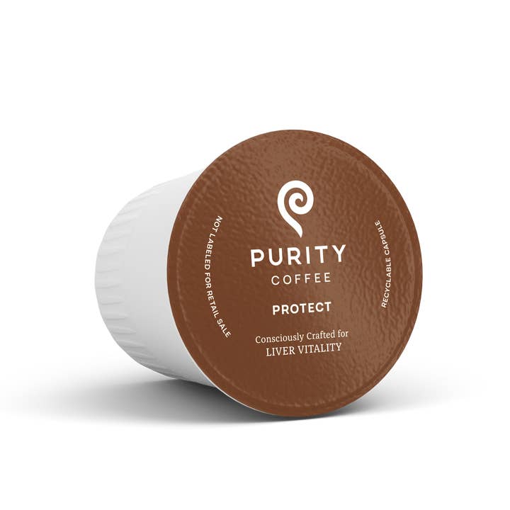 Purity Coffee - Wholesale Ground Coffee - PROTECT: Light-Medium Roast Single-Serve Coffee Pods