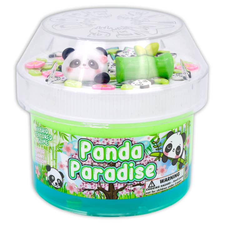 Dope Slimes - Wholesale Putty/Slime - Kids - Panda Paradise - Hybrid Textured Slime
