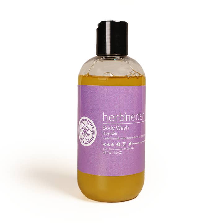 Lavender Body Wash for wholesale by Herb'N Eden