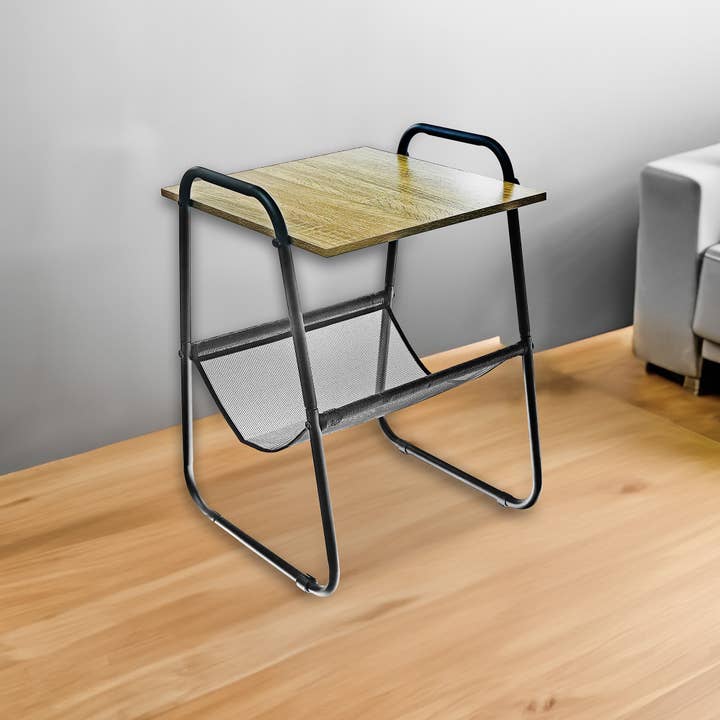 Multi Magazine Rack With Wooden Table Top NOV-7000 for wholesale on Faire