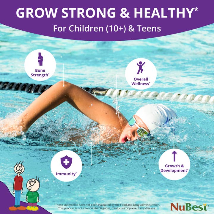 NuBest Nutrition - Wholesale Oral Supplement/Vitamin - NuBest Tall 10+, Potent Height Growth for Teens 10+, 60 Caps1