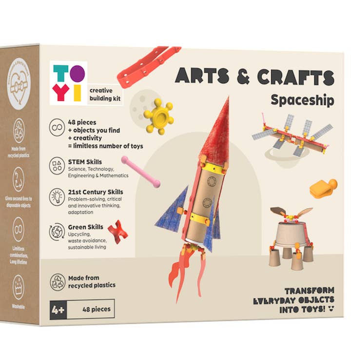 Spaceship Building Arts and Craft Kit - Toyi for wholesale by Tinnitots