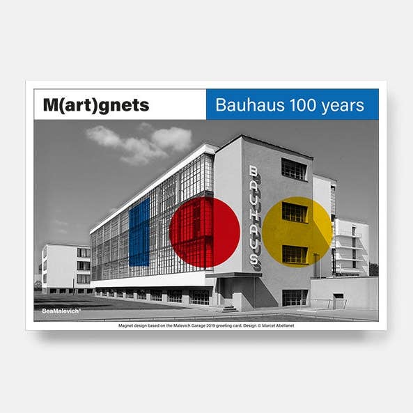 Beamalevich - Wholesale Magnet - Bauhaus Dessau Architecture Magnets (6 pieces)2