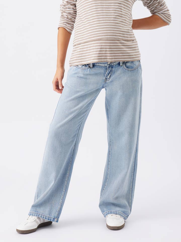 Billie Elastic Waist Jean for wholesale by Ripe Maternity