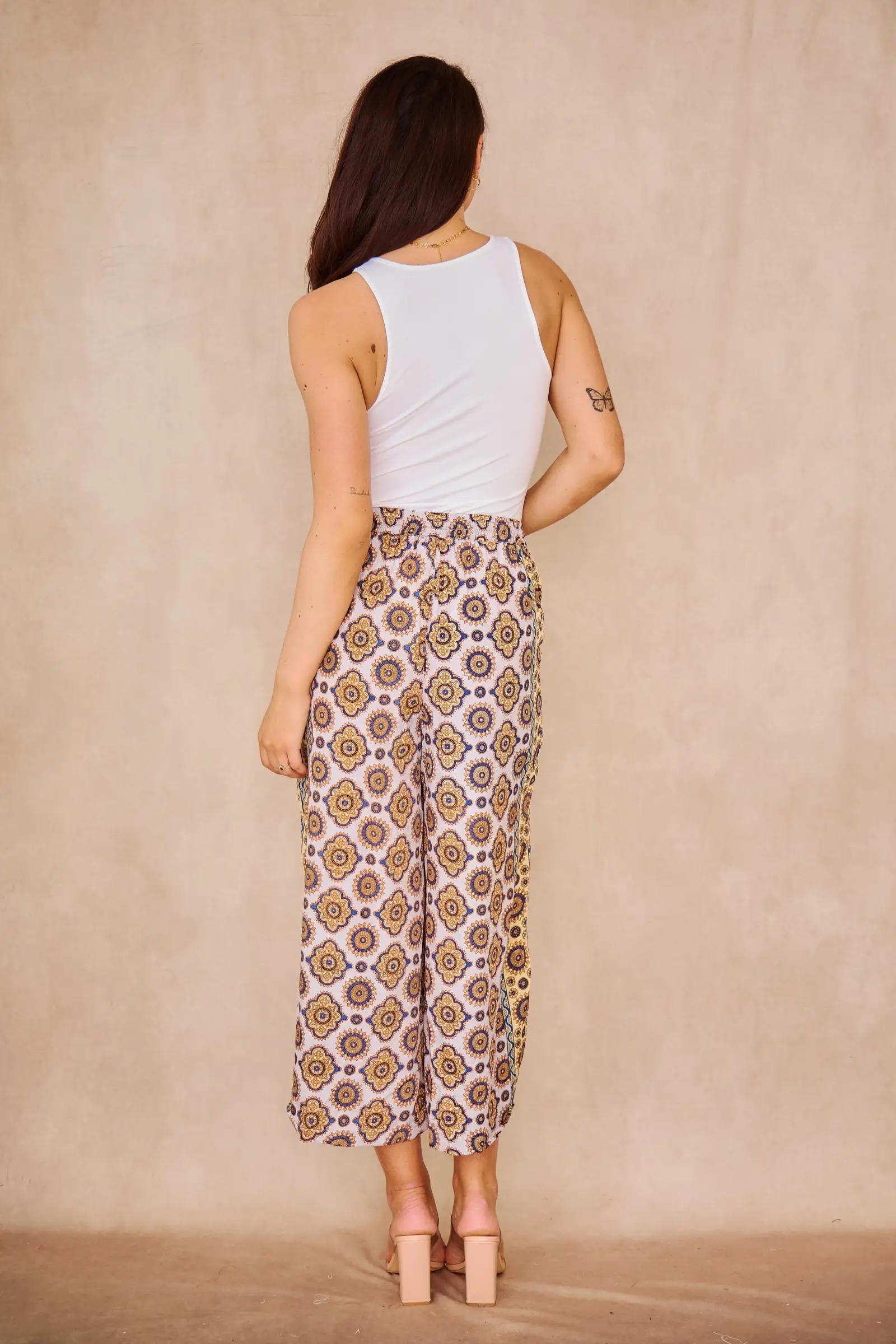 2095 Flydende silke bukser - Orice for engroshandel på Faire4