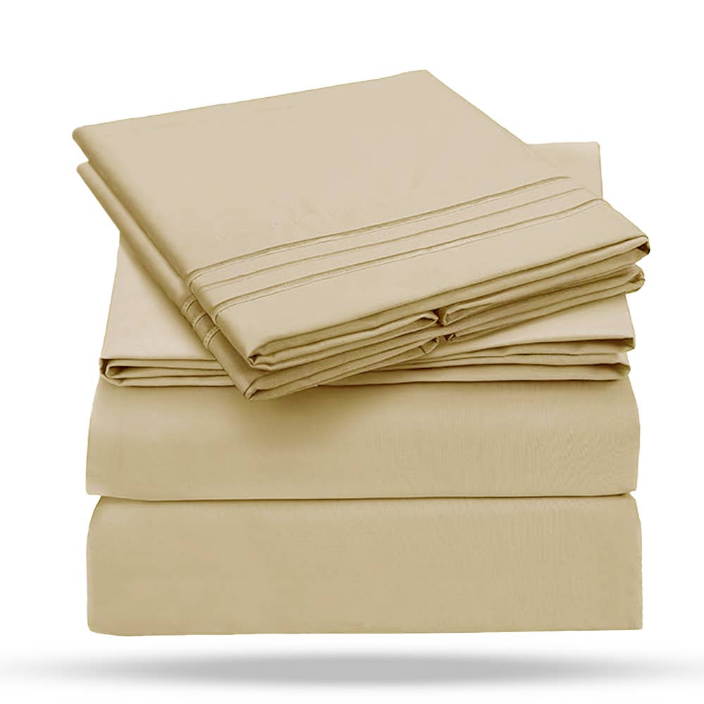 Leluxe Home - Wholesale Sheet Set - 1800 Series Premium Ultra soft 4 Pc Microfiber Sheet Set13