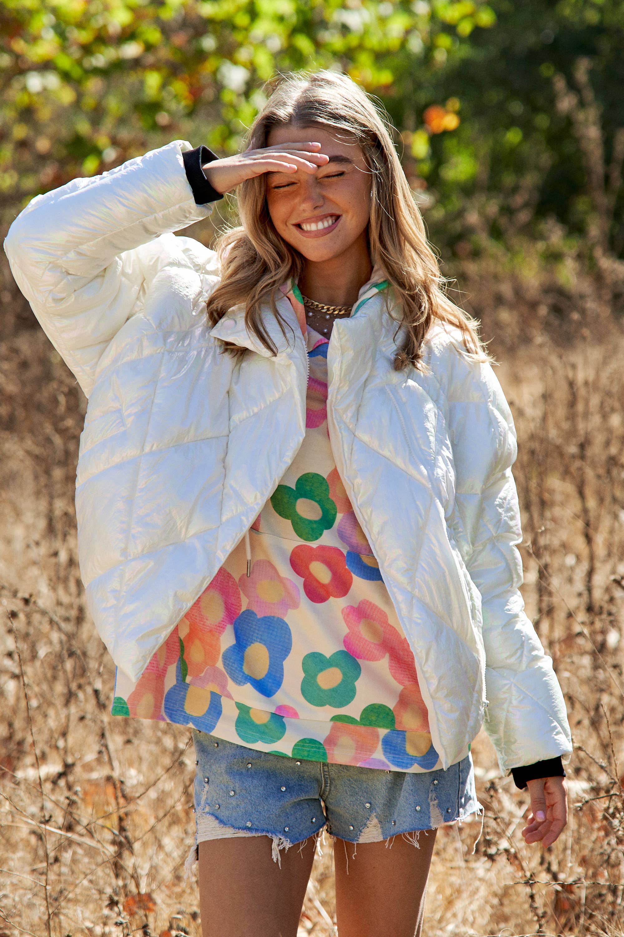 Winter Mock Neck Puffer Jacket for wholesale on Faire7