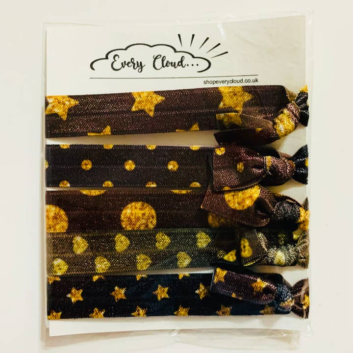 Hair Ties - Gold Pattern for wholesale by Every Cloud