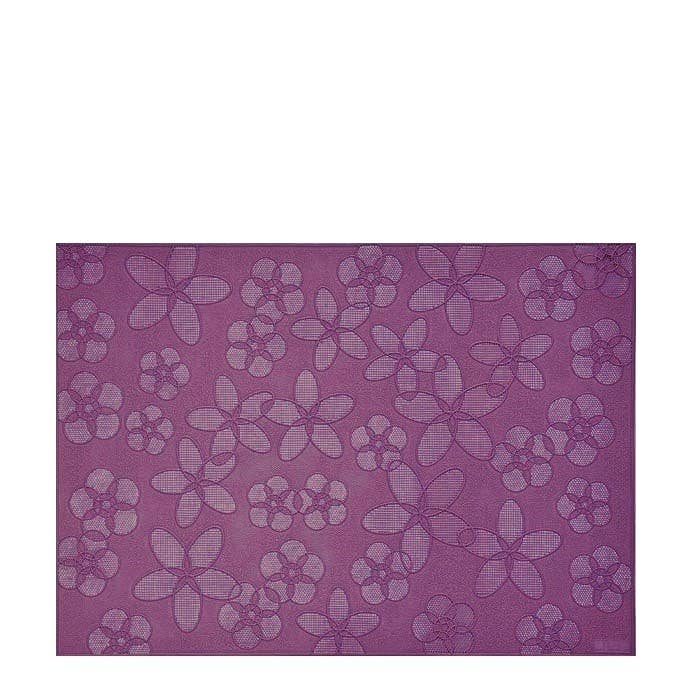 Fiorirà un giardino - Wholesale Placemat - Cyclamin PVC Placemat with Perforated Flowers 35 x 49 cm0
