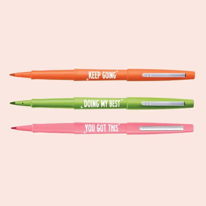 Created By Christine - Wholesale Pen - Affirmation Flair Pen Set