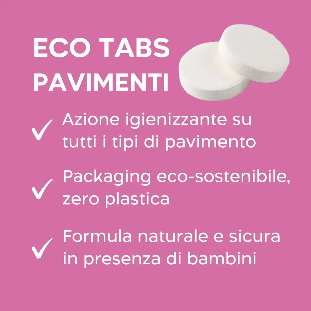 NIVEL SRL SOCIETÀ BENEFIT - Vendita all'ingrosso Detergenti per pavimenti - Biolù Eco Tabs - Detergente Pavimenti Bio 20 tabs1