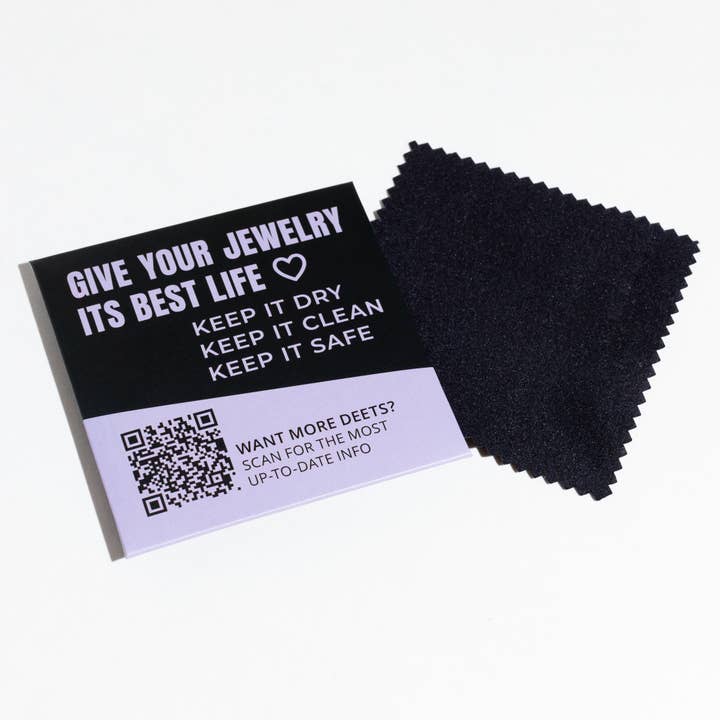 Microfiber Jewelry Polishing Cloth for wholesale by Larissa Loden