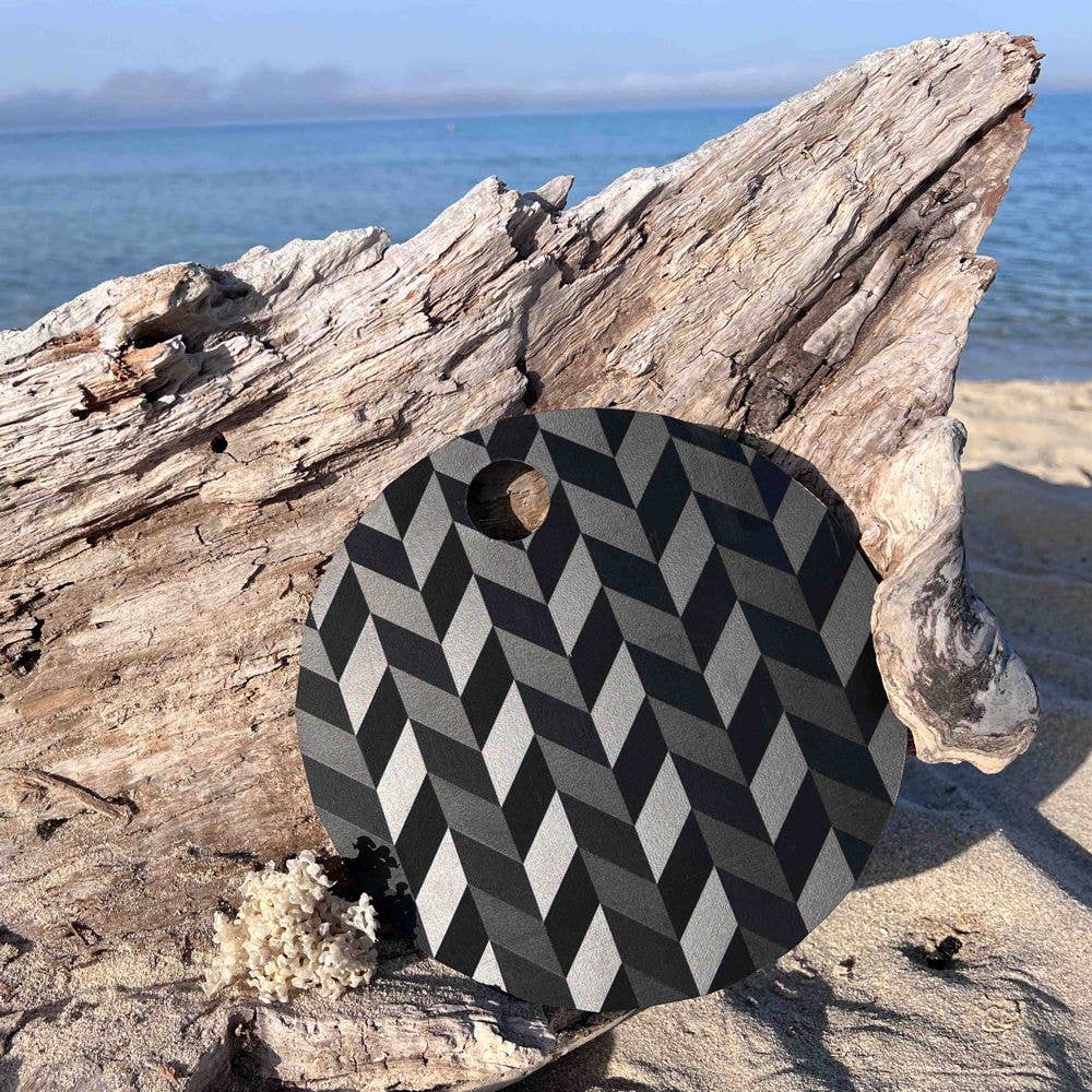 justfans - Vente Éventail - Éventails ronds à motifs tridimensionnels en plastique recyclé14